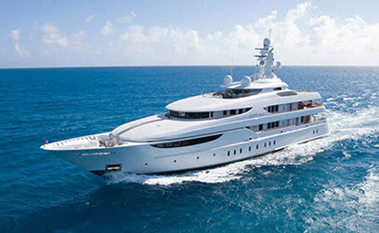 M/Y Oasis, superyacht photographed at sea