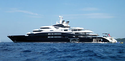 M/Y Serene, superyacht photographed at sea